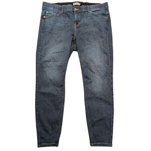 Torrid Premium Plus size 22 R 3X Bombshell Skinny Jegging Denim Jeans Dark Faded